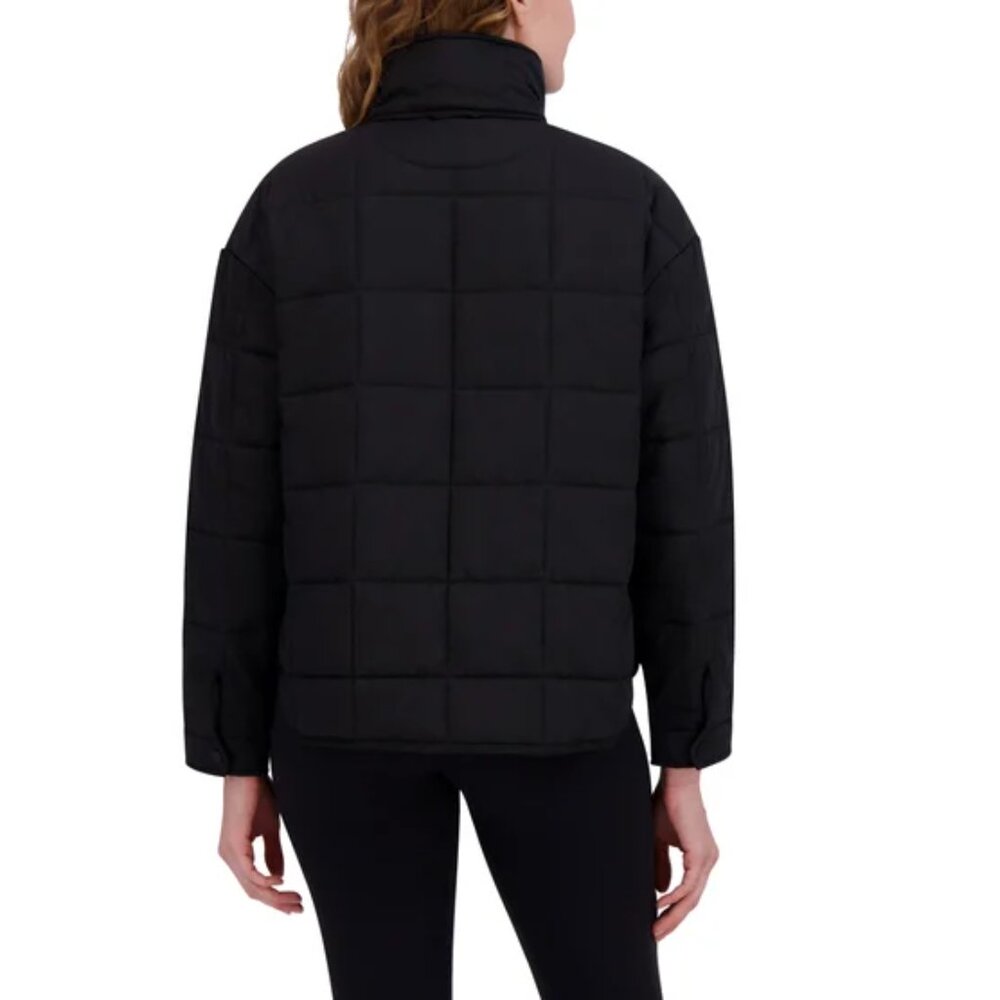 Roxy Women's Quilted Jacket, Brown - Picture 6 of 11